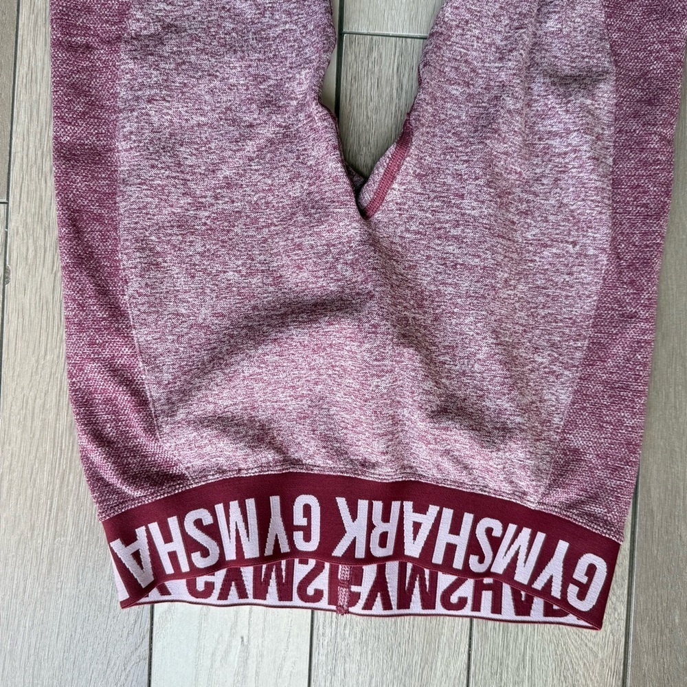 Gymshark Red High Waist Leggings - Picture 2 of 5